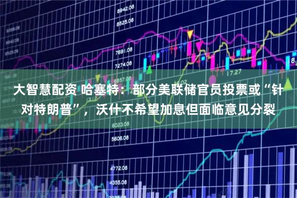 大智慧配资 哈塞特：部分美联储官员投票或“针对特朗普”，沃什不希望加息但面临意见分裂