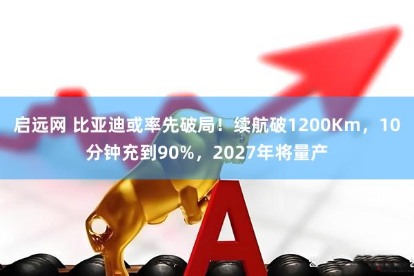启远网 比亚迪或率先破局！续航破1200Km，10分钟充到90%，2027年将量产